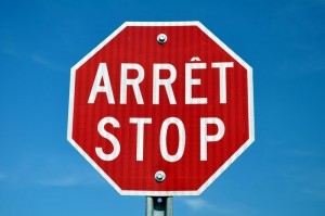 stop sign