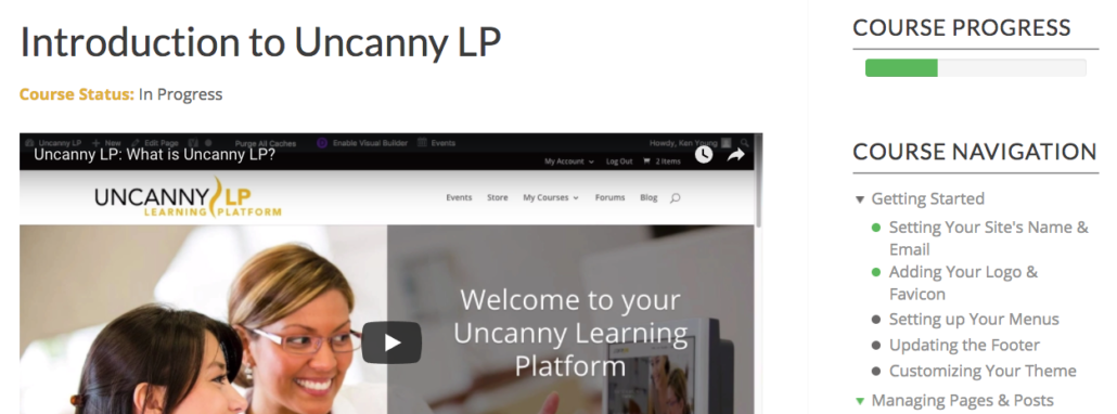 Uncanny LP Intro Course
