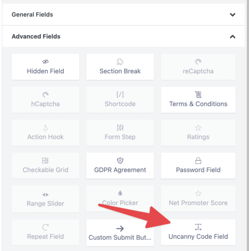 Uncanny Codes Fluent Forms Integration