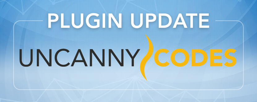 Uncanny Codes Update