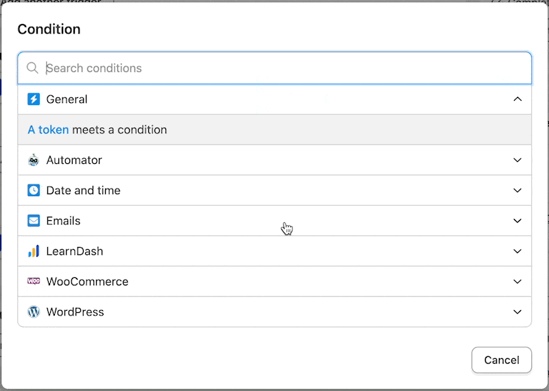 Automator Action Filter WooCommerce The user has not purchased a specific product 