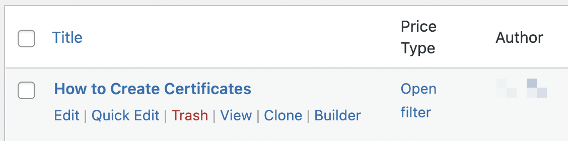 LearnDash Course Editor