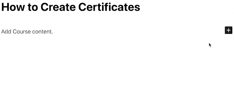LearnDash Course Editor Shortcode