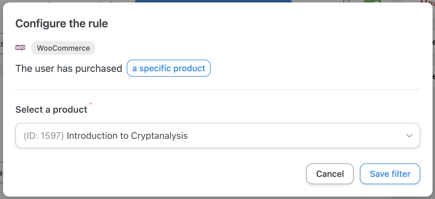 How to Create & Sell LearnDash & WooCommerce Promo Codes 37 — Automator LearnDash Actions Create a group Configure the rule