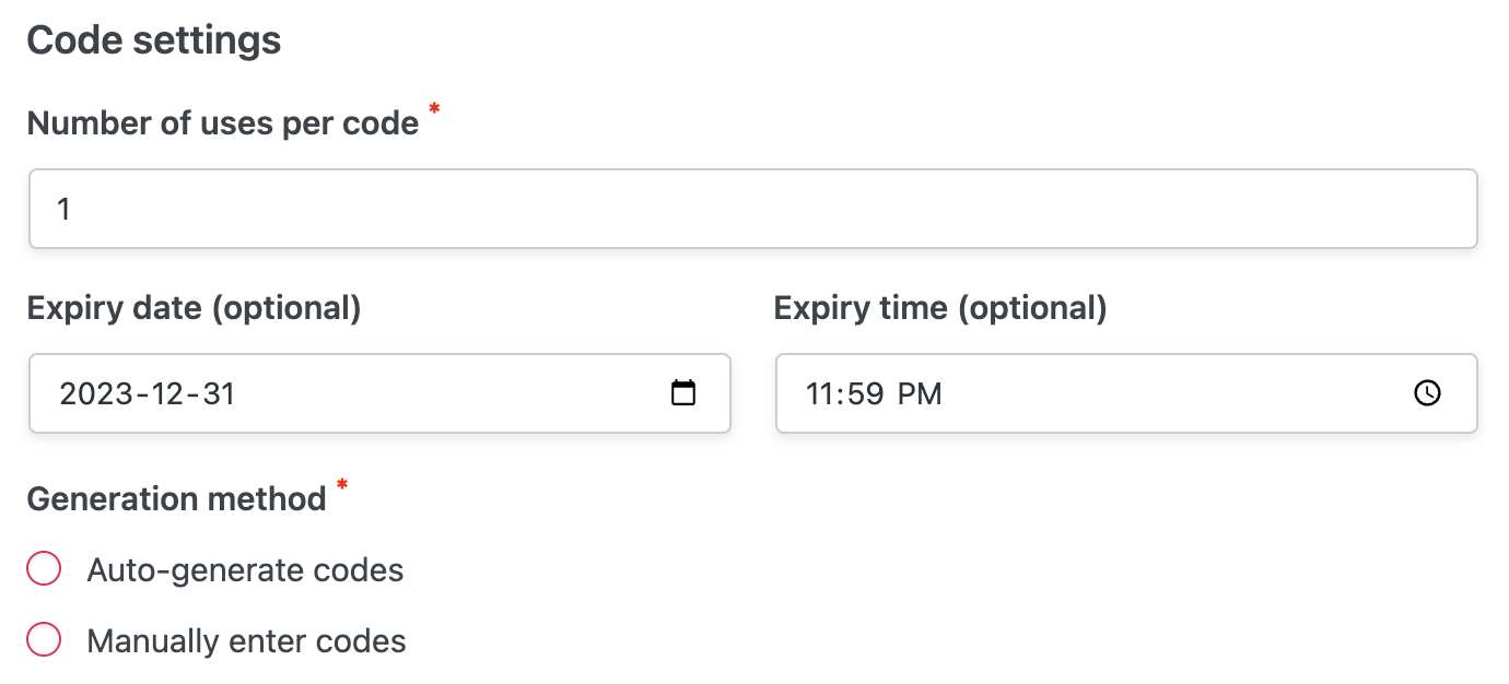 How to Create & Sell LearnDash & WooCommerce Promo Codes 5 — Uncanny Codes Code settings