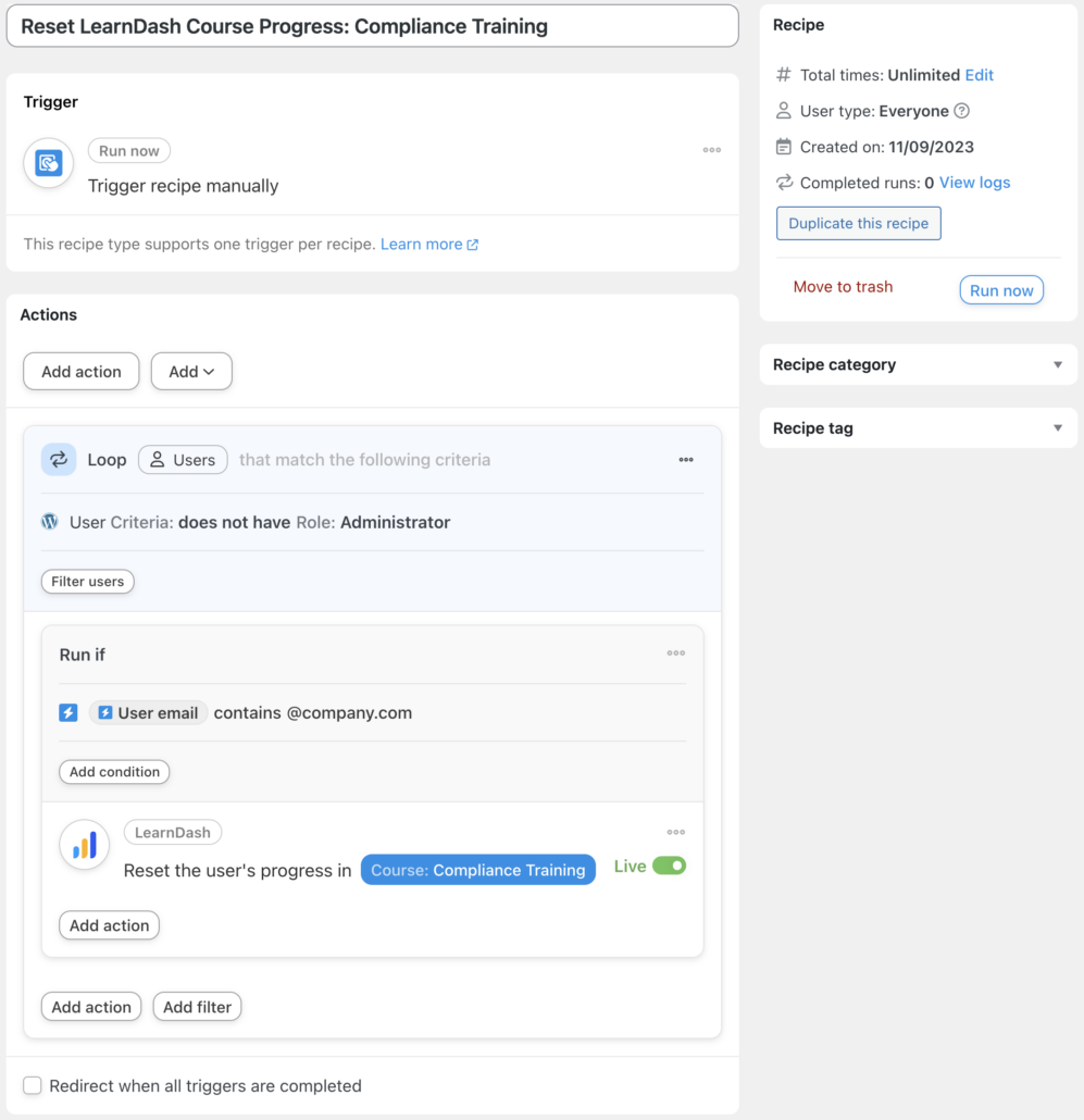 reset-learndash-course-progress-compliance-training